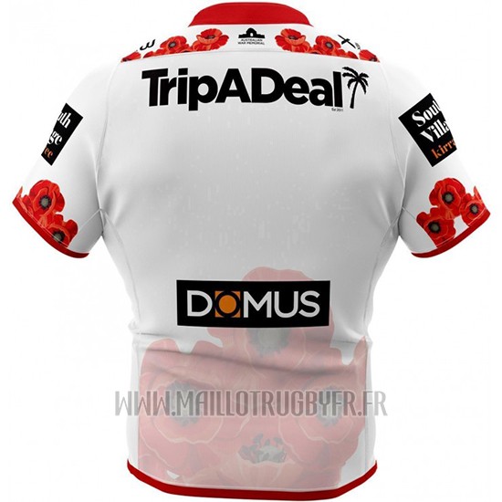 Maillot St George Illawarra Dragons Rugby 2019 Commemorative